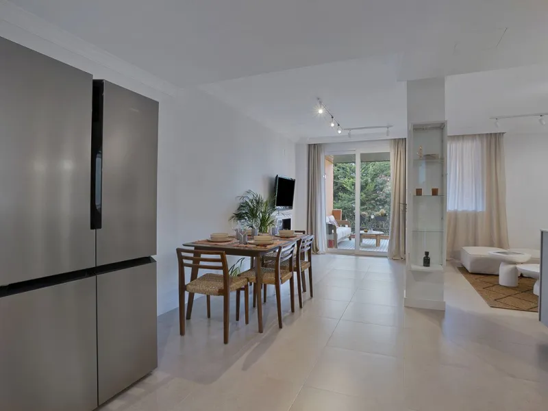 Bright and modern 2-room apartments with high ceilings, filled with sunlight and a sense of space.