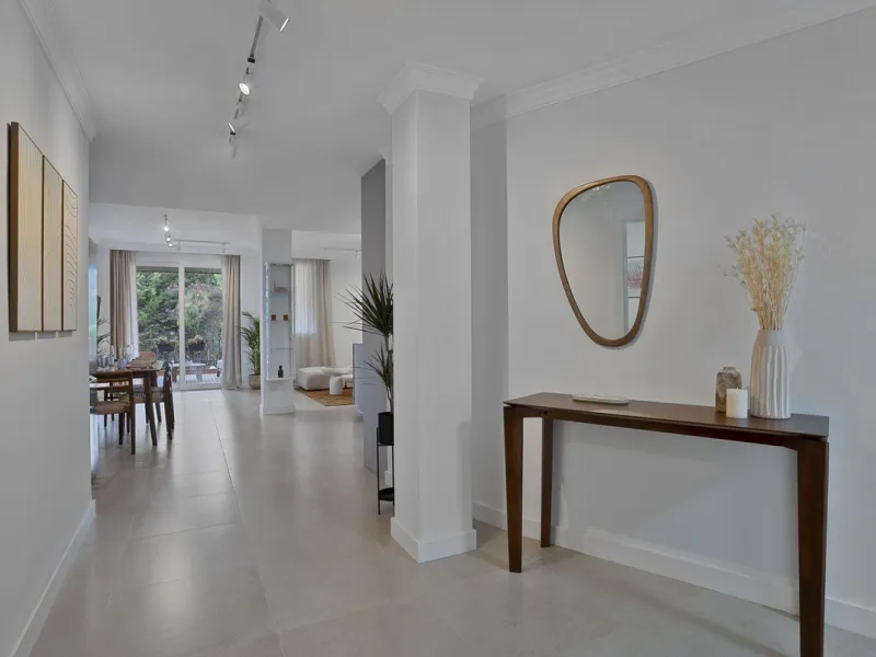 Bright and modern 2-room apartments with high ceilings, filled with sunlight and a sense of space.