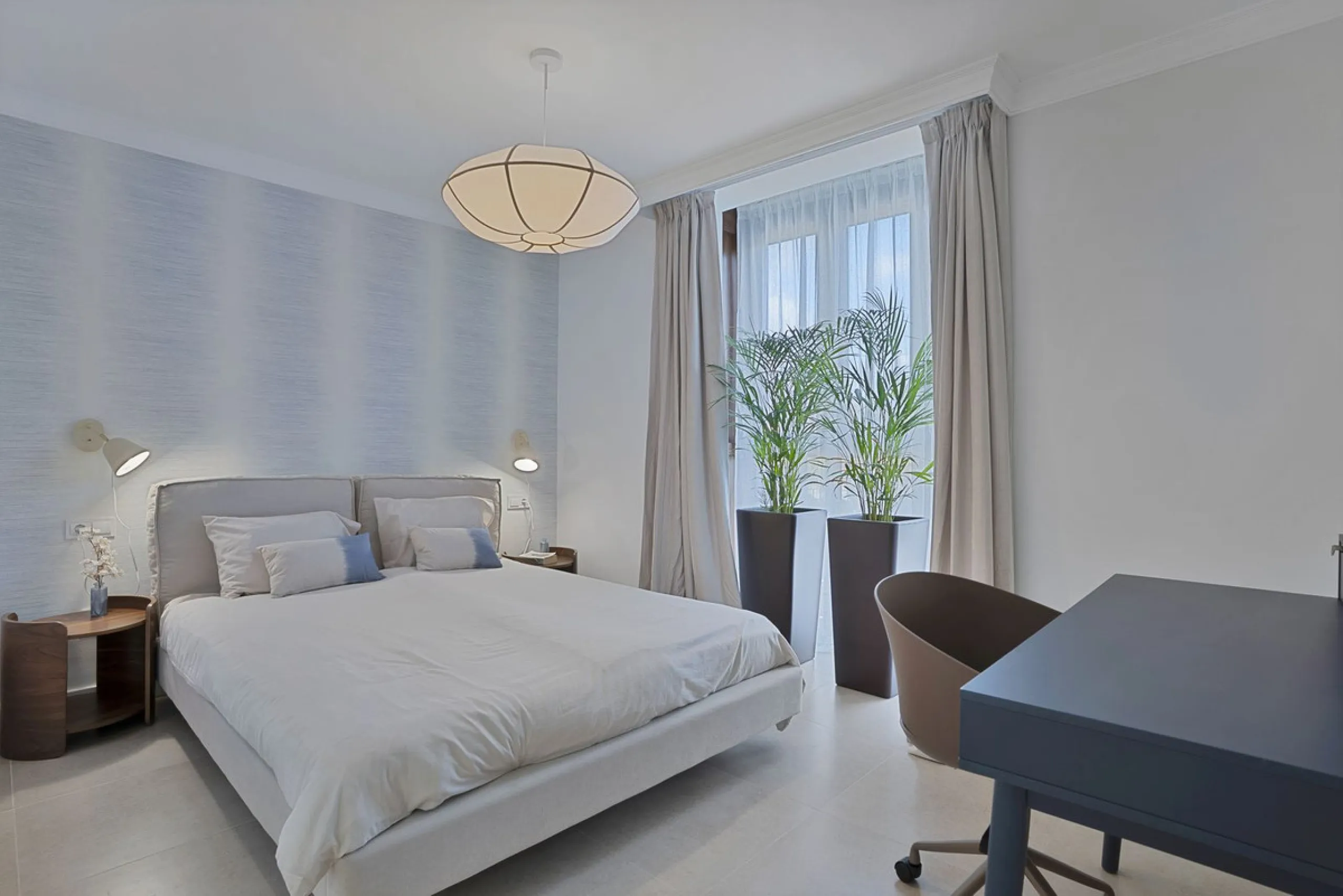 Bright and modern 2-room apartments with high ceilings, filled with sunlight and a sense of space.