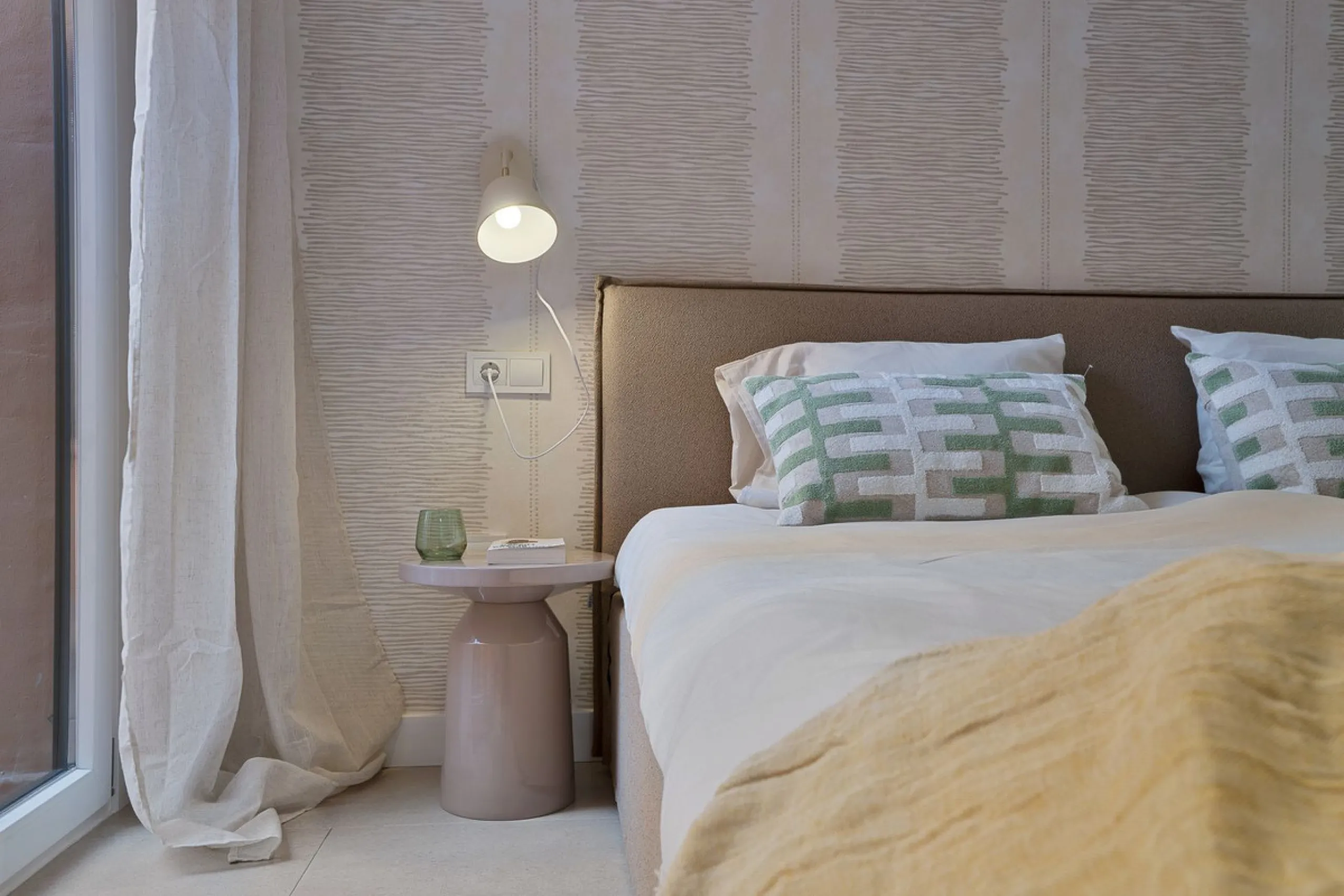 Bright and modern 2-room apartments with high ceilings, filled with sunlight and a sense of space.