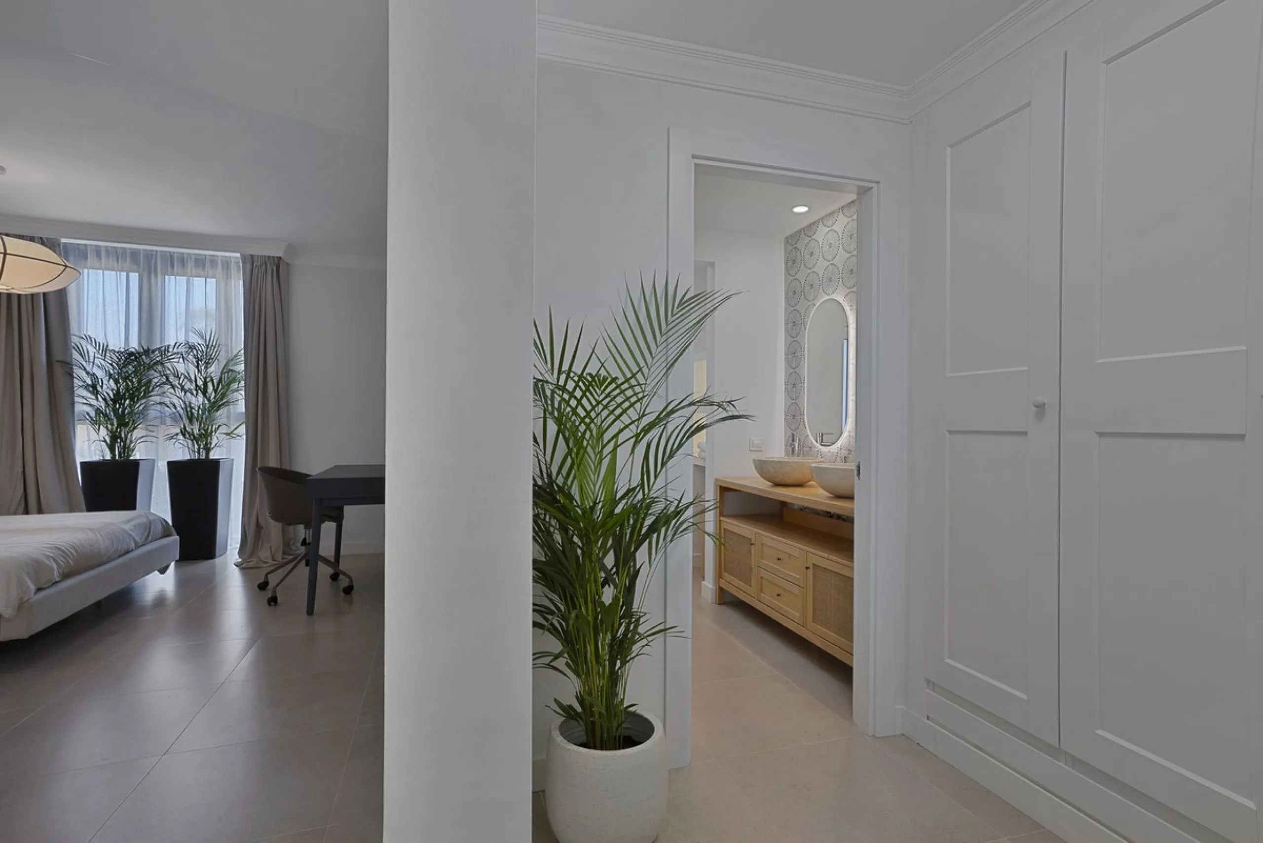 Bright and modern 2-room apartments with high ceilings, filled with sunlight and a sense of space.