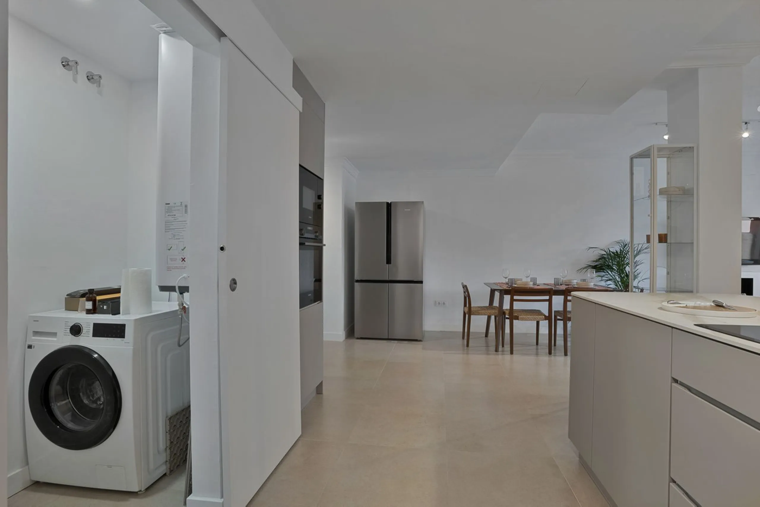 Bright and modern 2-room apartments with high ceilings, filled with sunlight and a sense of space.