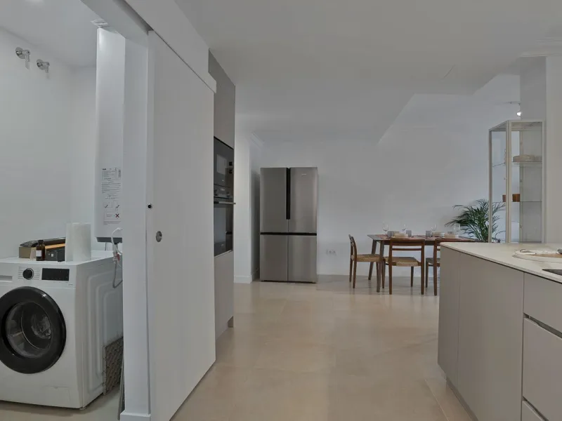 Bright and modern 2-room apartments with high ceilings, filled with sunlight and a sense of space.