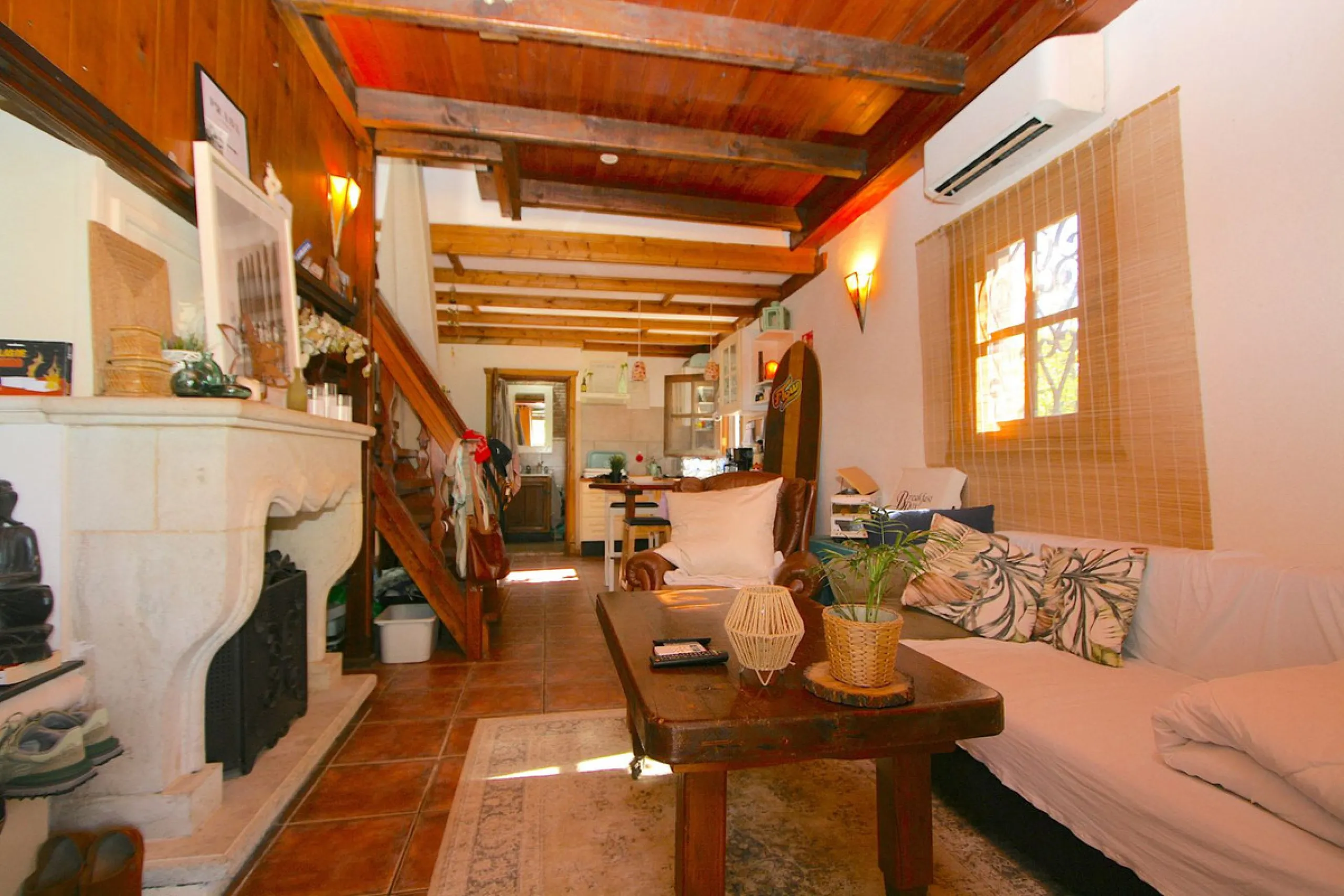 A rare opportunity to own a truly enchanting estate near the picturesque Mijas Pueblo. Set on an expansive 16,000 m² plot, this gated property offers breathtaking panoramic views surrounded by fruit trees, almond trees, and olive groves, creating a peacef