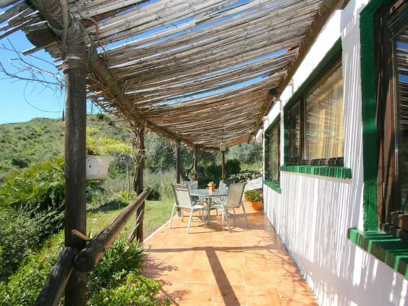 A rare opportunity to own a truly enchanting estate near the picturesque Mijas Pueblo. Set on an expansive 16,000 m² plot, this gated property offers breathtaking panoramic views surrounded by fruit trees, almond trees, and olive groves, creating a peacef