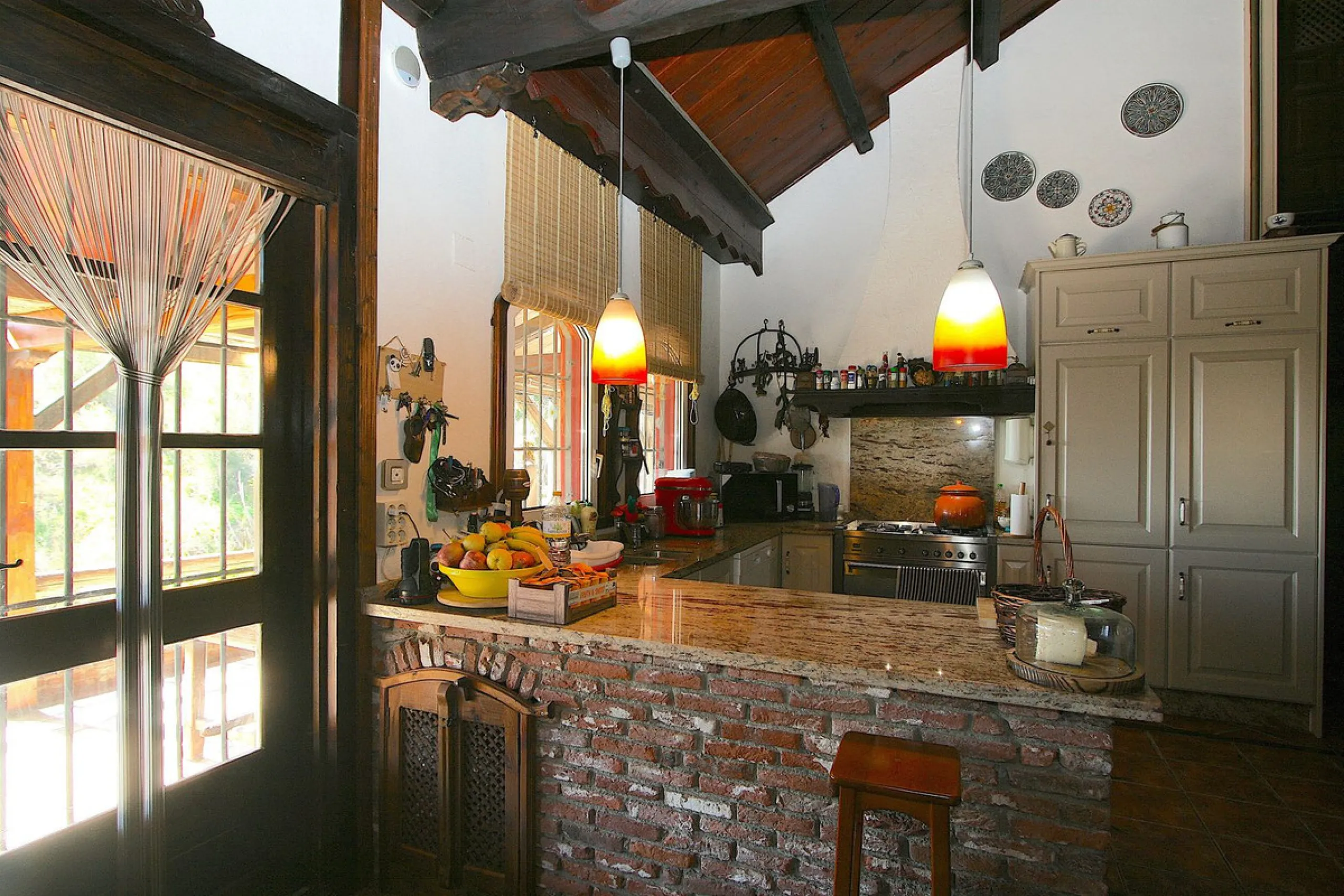 A rare opportunity to own a truly enchanting estate near the picturesque Mijas Pueblo. Set on an expansive 16,000 m² plot, this gated property offers breathtaking panoramic views surrounded by fruit trees, almond trees, and olive groves, creating a peacef
