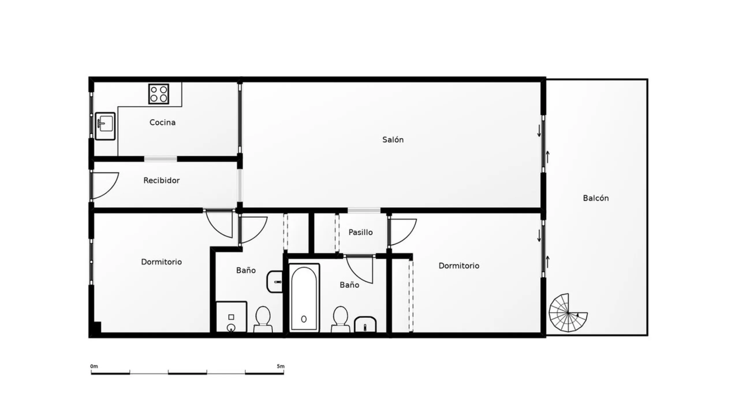 We present this unique property in the Torrequebrada Shopping Centre area.