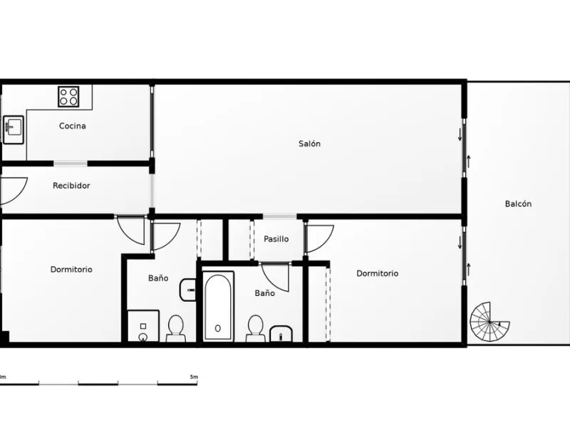 We present this unique property in the Torrequebrada Shopping Centre area.