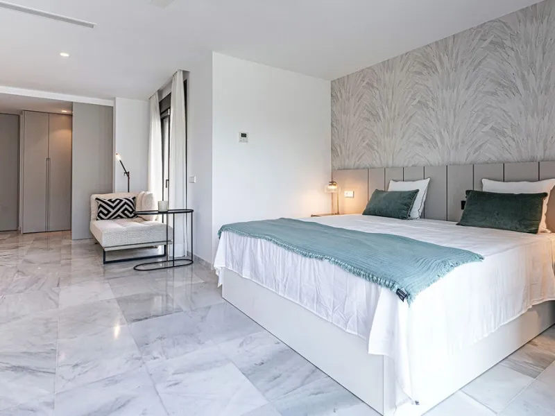 Modern, brand-new luxury villa in the heart of Marbella, located in the exclusive residential area of ​​La Merced.