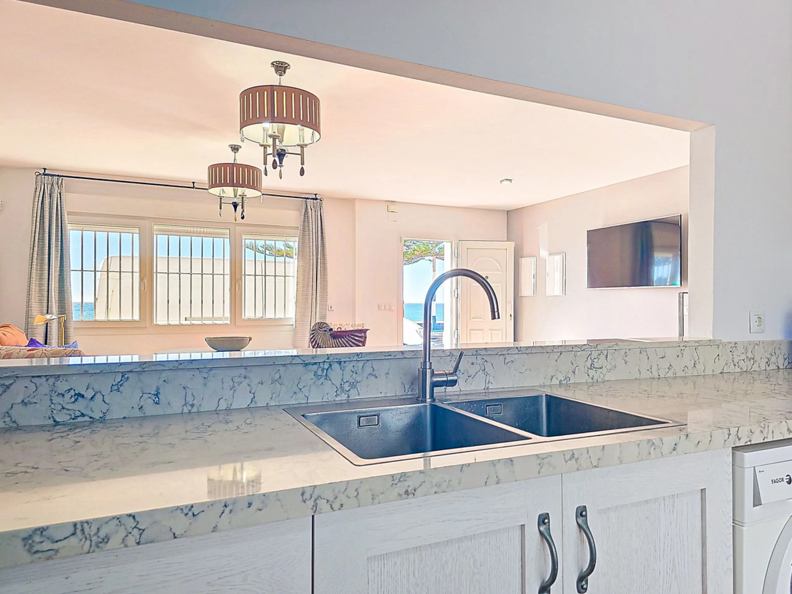 Frontline Living in Lagos: Recently Renovated Gem with Frontal Sea Views