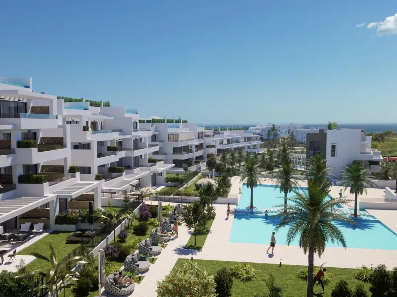 NEW BUILD RESIDENTIAL COMPLEX IN LA GASPARA, ESTEPONA& & New Build an iconic development of 67 modern apartments and penthouses in La Gaspara, in authentic Estepona, one of the most beautiful and desirable places on the Costa del Sol.& &  Beca