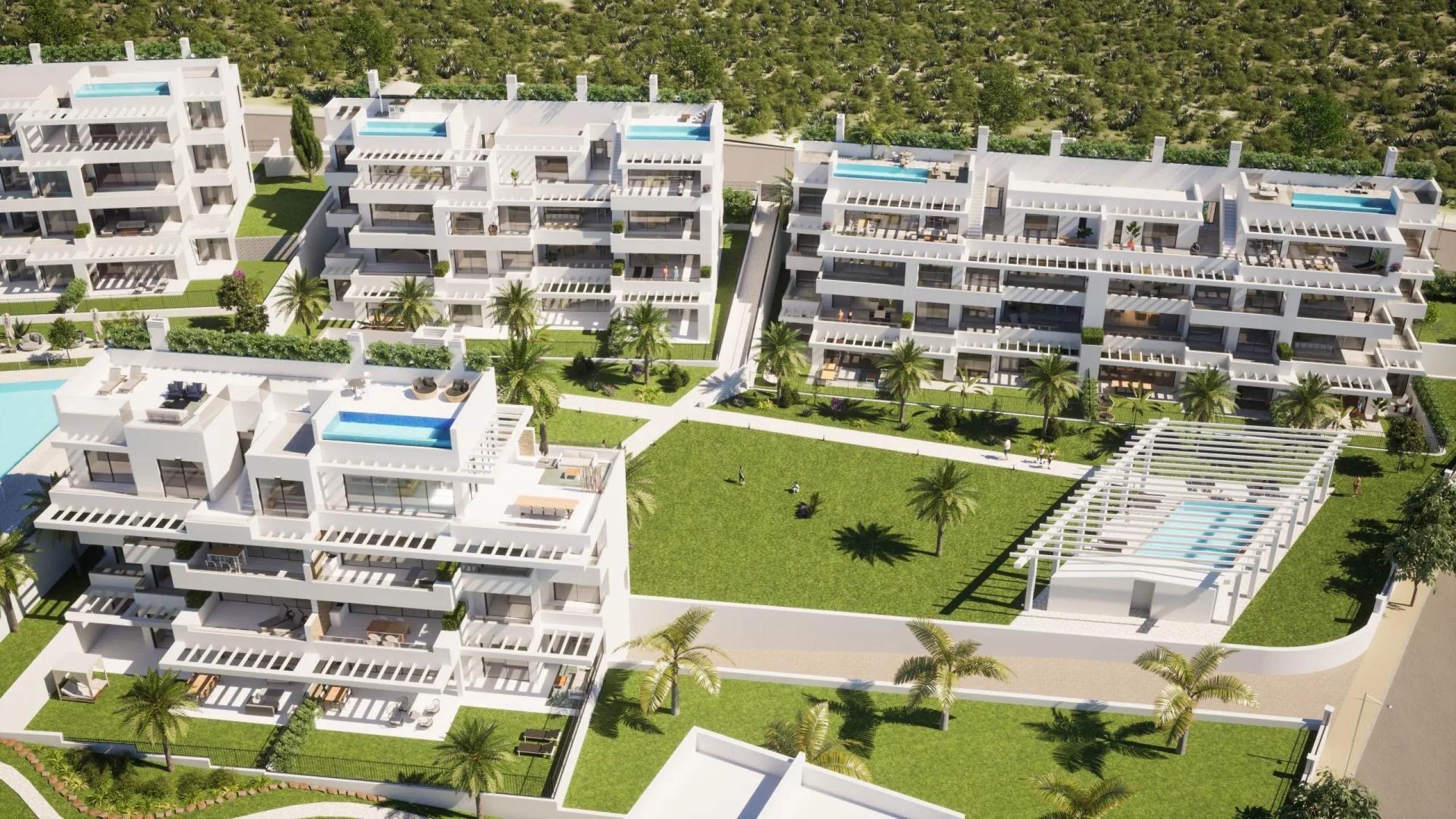 NEW BUILD RESIDENTIAL COMPLEX IN LA GASPARA, ESTEPONA& & New Build an iconic development of 67 modern apartments and penthouses in La Gaspara, in authentic Estepona, one of the most beautiful and desirable places on the Costa del Sol.& &  Beca