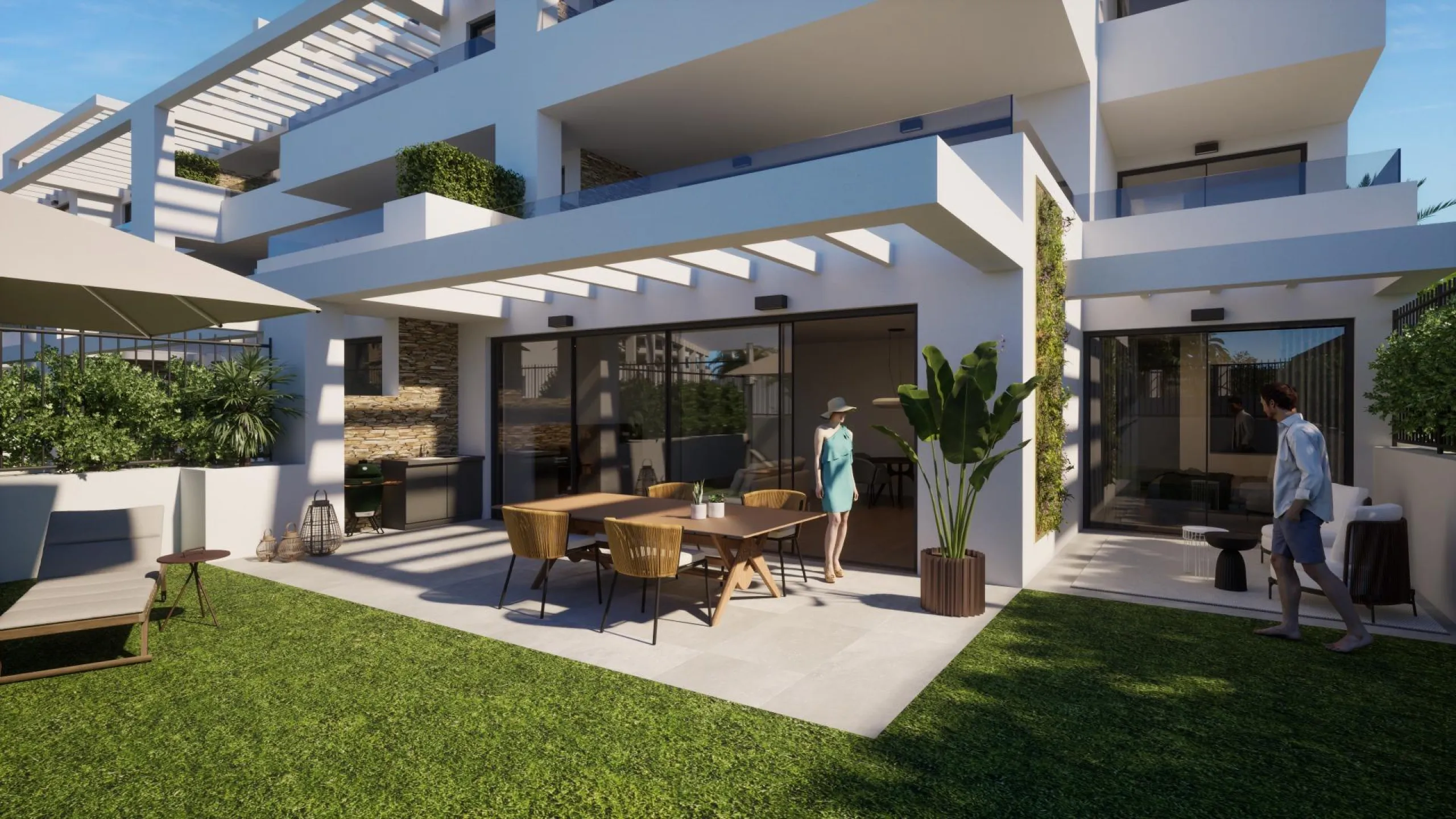 NEW BUILD RESIDENTIAL COMPLEX IN LA GASPARA, ESTEPONA& & New Build an iconic development of 67 modern apartments and penthouses in La Gaspara, in authentic Estepona, one of the most beautiful and desirable places on the Costa del Sol.& &  Beca