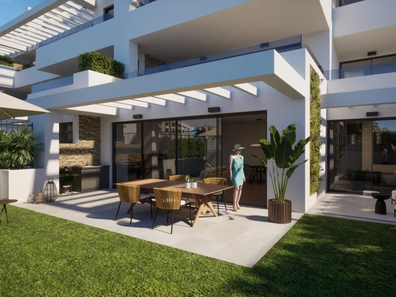 NEW BUILD RESIDENTIAL COMPLEX IN LA GASPARA, ESTEPONA& & New Build an iconic development of 67 modern apartments and penthouses in La Gaspara, in authentic Estepona, one of the most beautiful and desirable places on the Costa del Sol.& &  Beca
