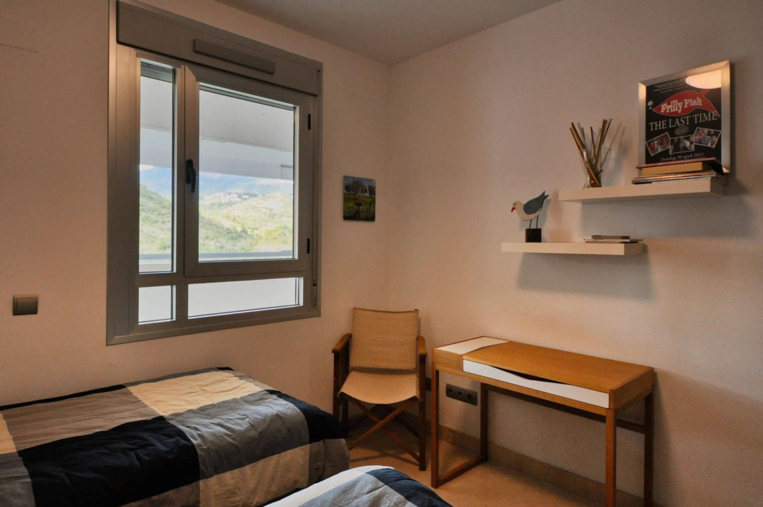 Elevated 2-bedroom, 2-bathroom apartment in Avalon, Los Arqueros, offering panoramic sea views and open views towards La Concha.