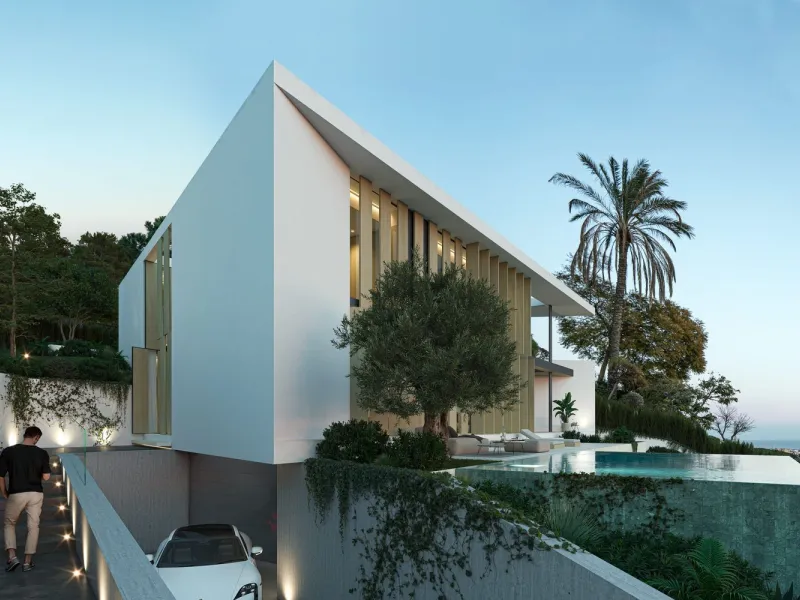 Luxe-Villa in Neubau in Premia de Dalt, Barcelona