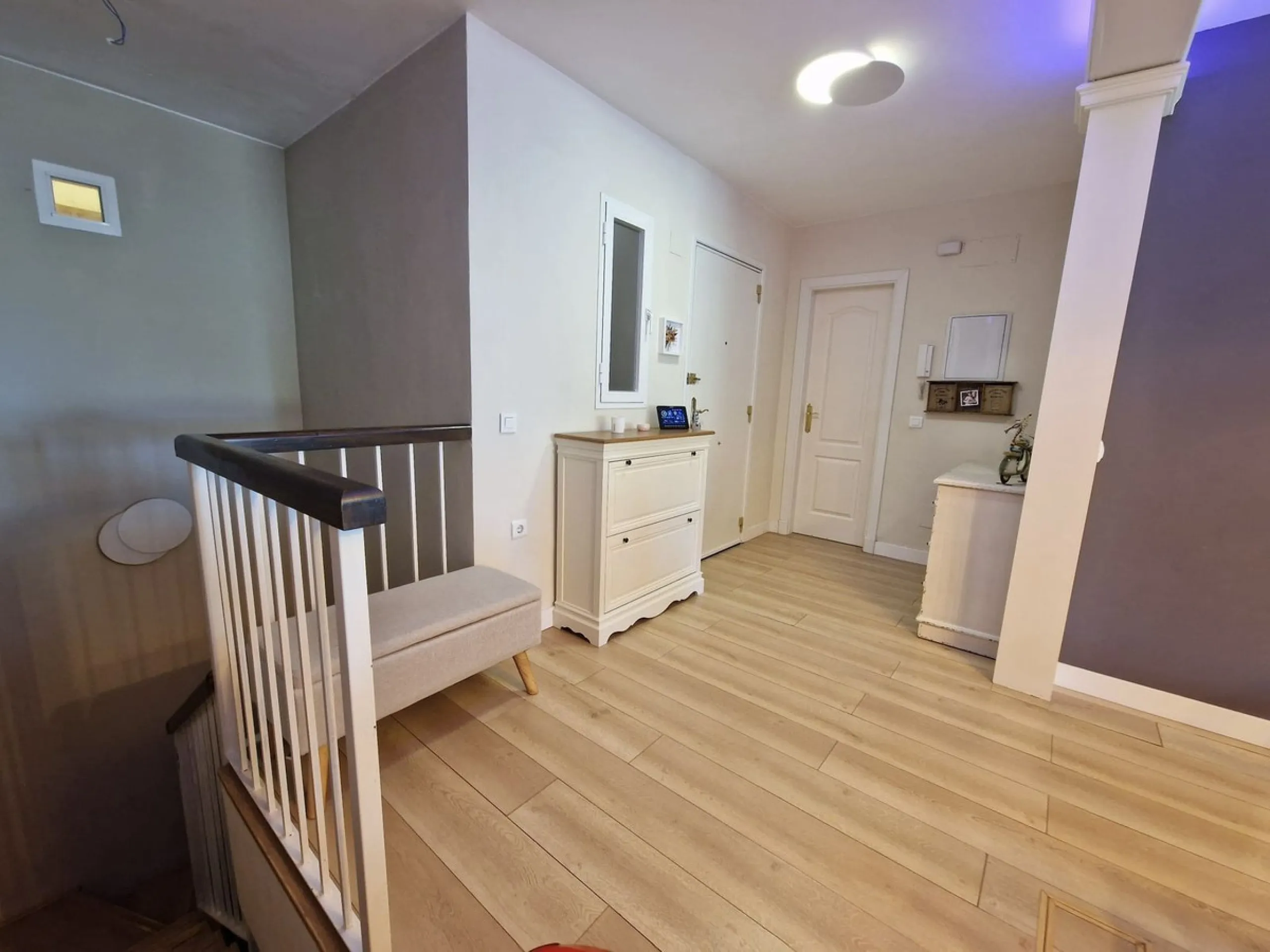 Price reduction !! Immaculate, beautifully reformed, spacious ground floor duplex apartment with 2 terraces, private garden AND sea and pool views!!  Located in a quiet corner of this fabulous community, the apartment, at entry level, consists of hallway,