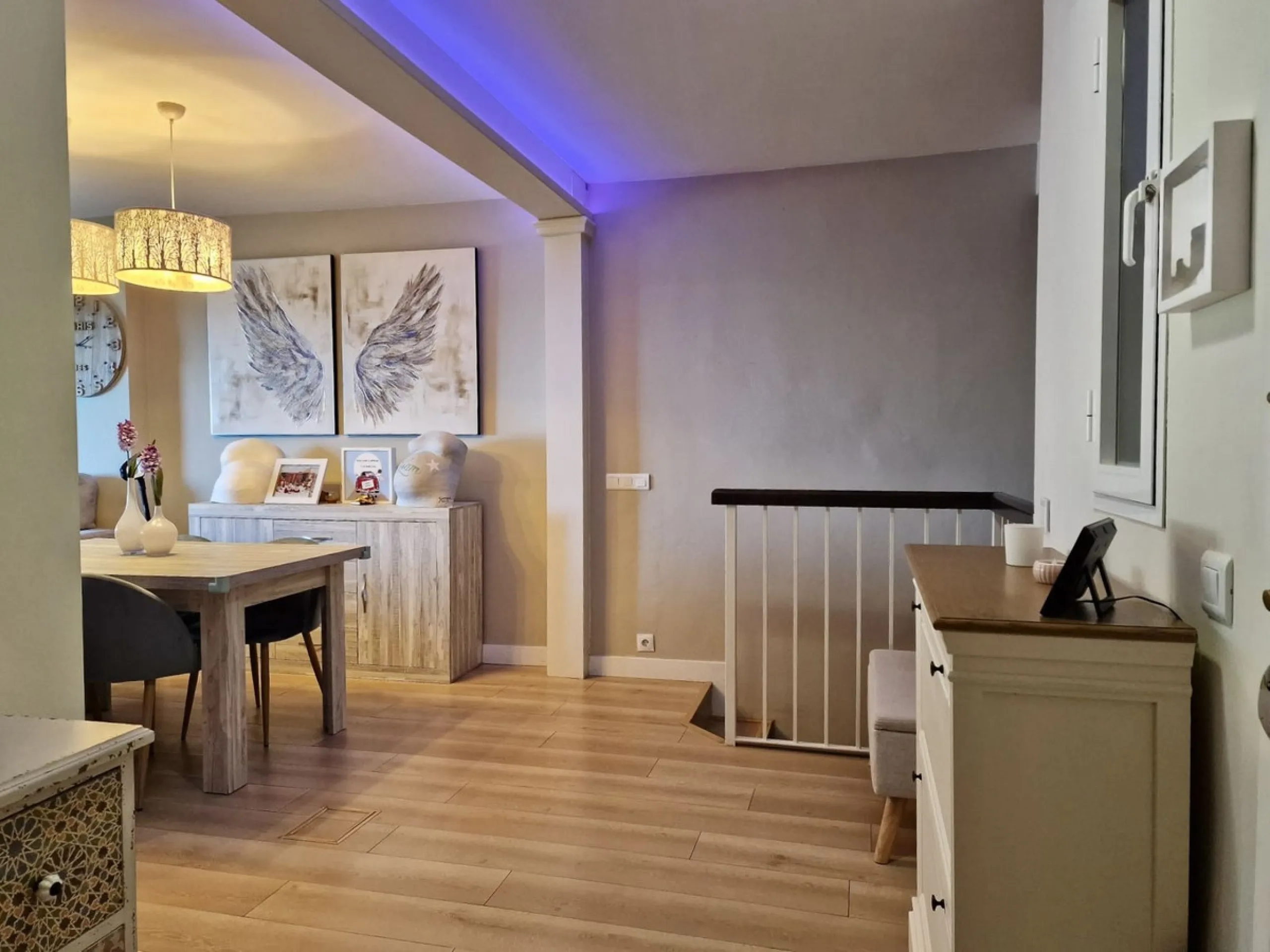 Price reduction !! Immaculate, beautifully reformed, spacious ground floor duplex apartment with 2 terraces, private garden AND sea and pool views!!  Located in a quiet corner of this fabulous community, the apartment, at entry level, consists of hallway,