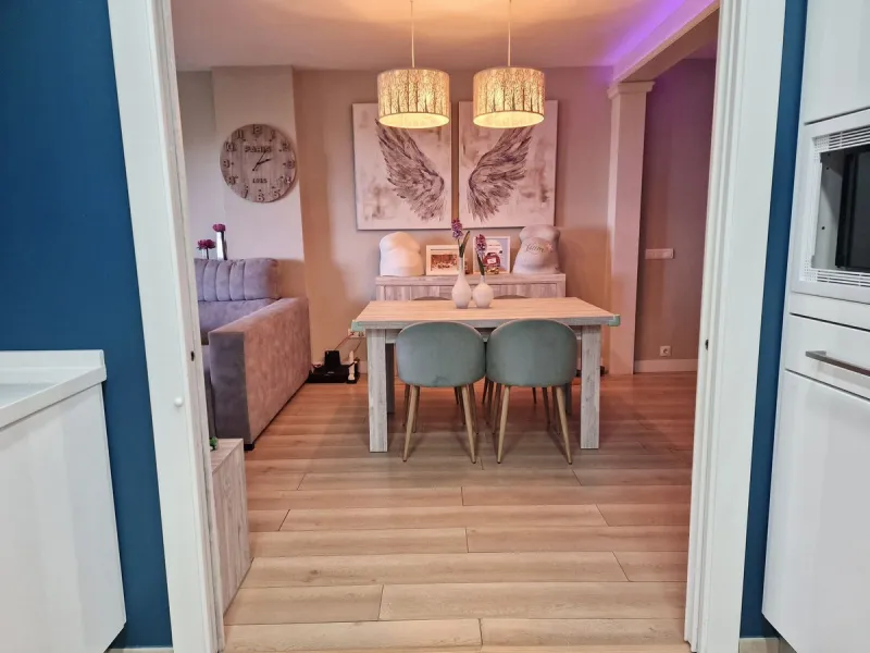 Price reduction !! Immaculate, beautifully reformed, spacious ground floor duplex apartment with 2 terraces, private garden AND sea and pool views!!  Located in a quiet corner of this fabulous community, the apartment, at entry level, consists of hallway,