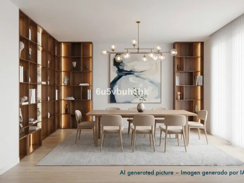 -Spacious three-bedroom apartment with large covered terrace overlooking a park
