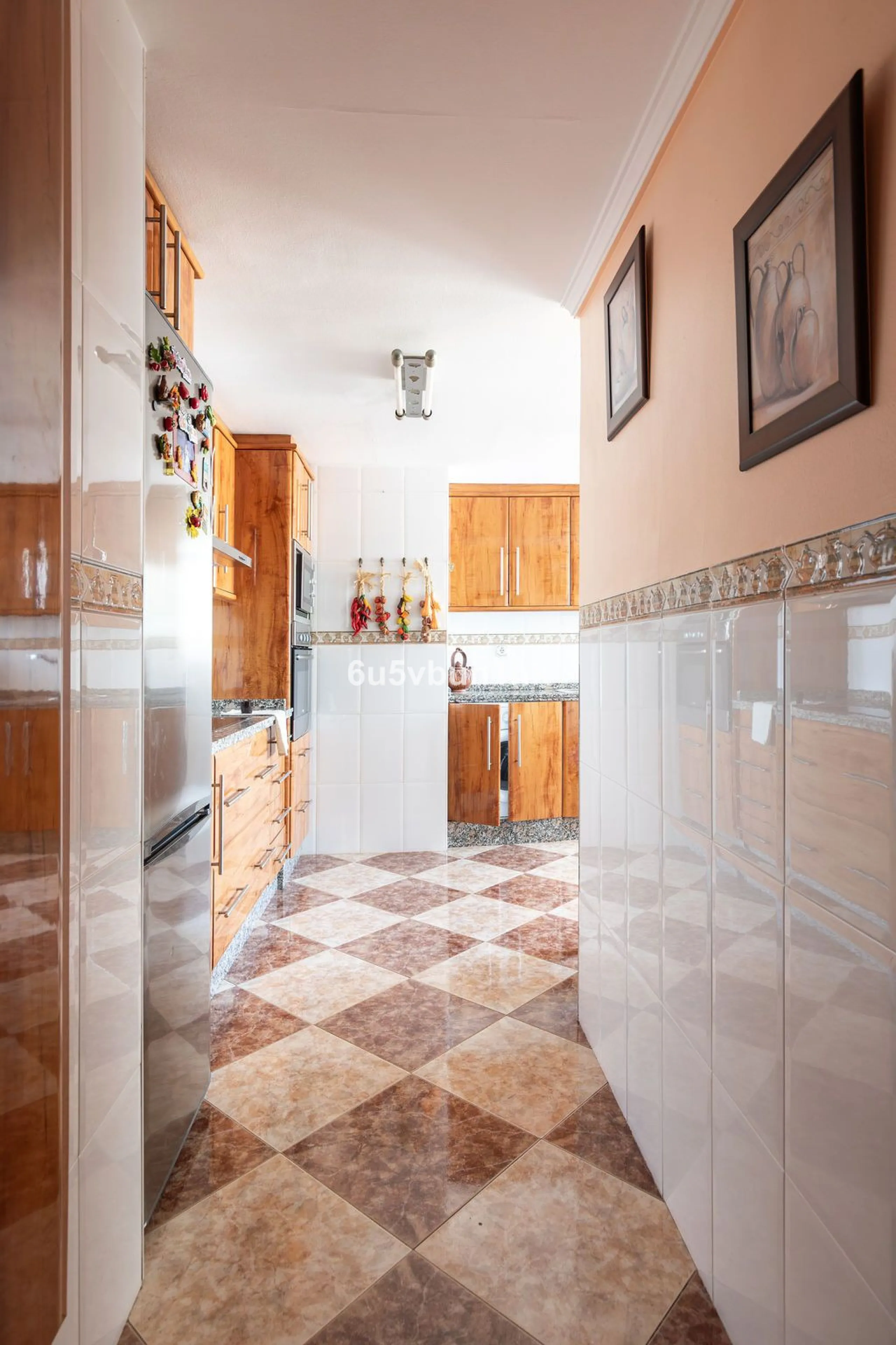 -Spacious three-bedroom apartment with large covered terrace overlooking a park