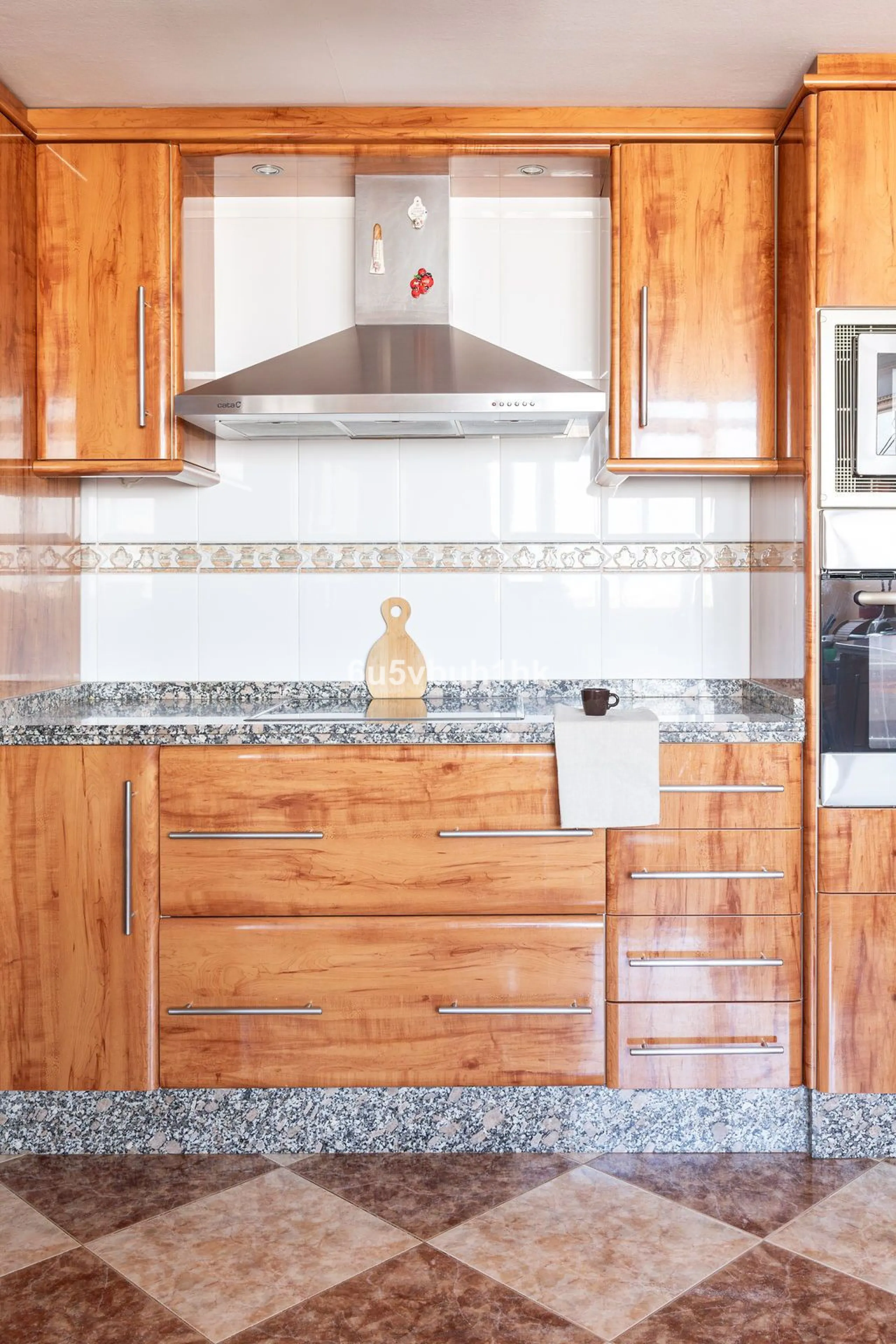 -Spacious three-bedroom apartment with large covered terrace overlooking a park