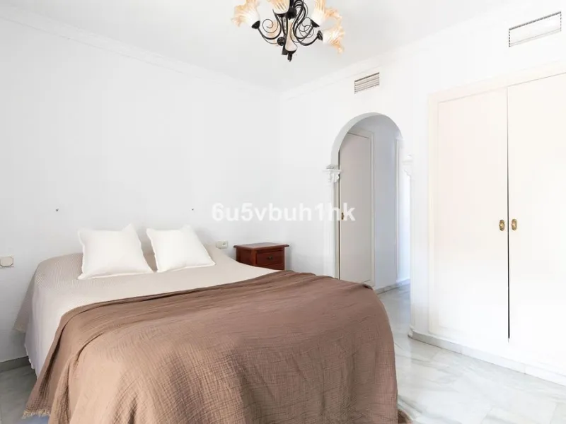 -Spacious three-bedroom apartment with large covered terrace overlooking a park
