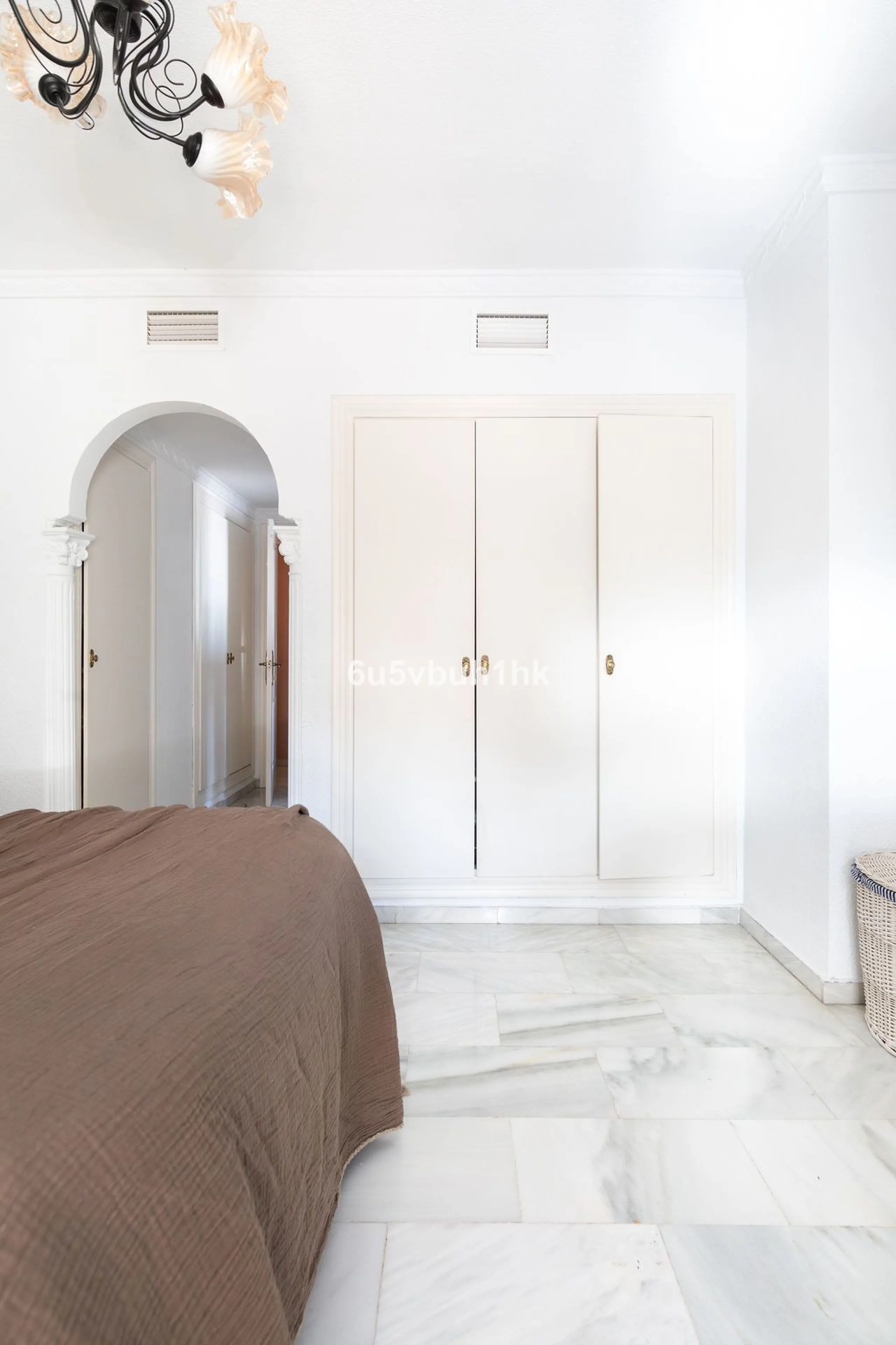 -Spacious three-bedroom apartment with large covered terrace overlooking a park