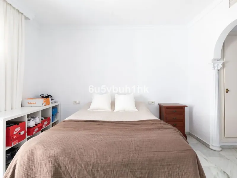-Spacious three-bedroom apartment with large covered terrace overlooking a park