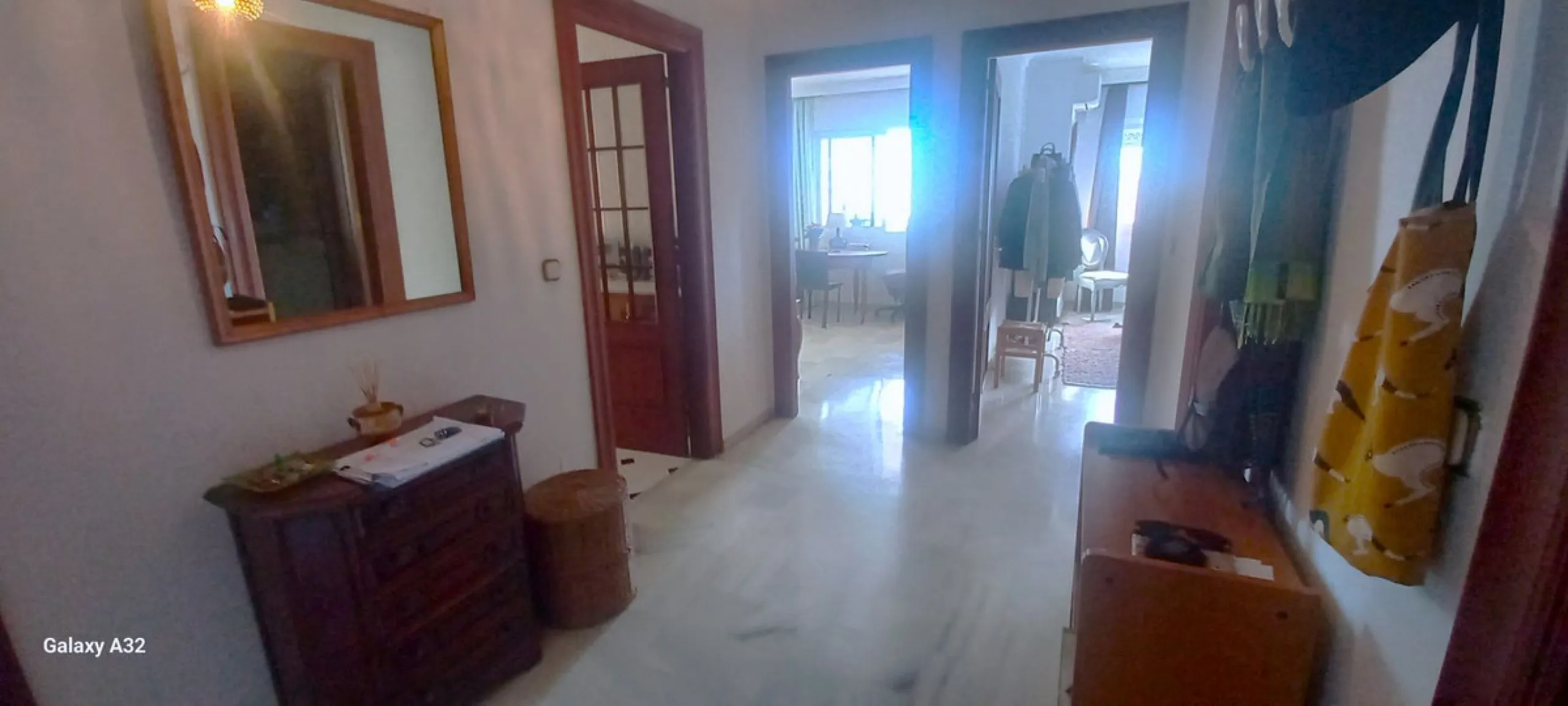 Here we can definitely say Location, Location.  Fantastic opportunity to buy an apartment so close to the Beach in La Cala de Mijas.  Here we have a good size two bedroom, 2 bathroom apartment, large sitting room with fireplace, fully fitted kitchen and n