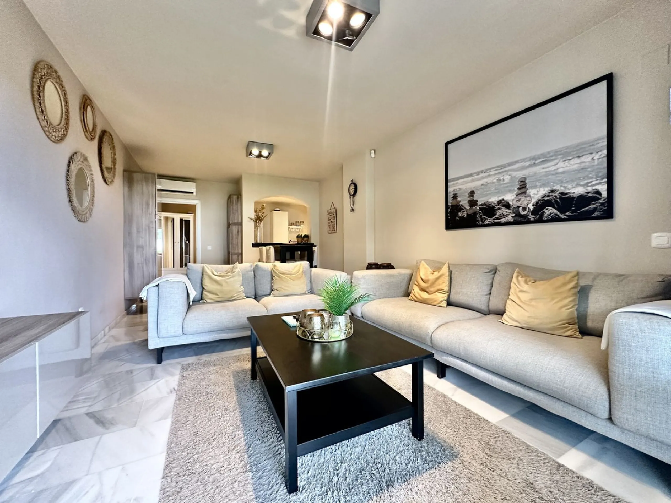 EXCLUSIVE BEACHFRONT APARTMENT IN MI CAPRICHO – GROUND FLOOR, 2 BEDROOMS, DIRECT POOL AND BEACH ACCESS & NEXT TO AMENITIES