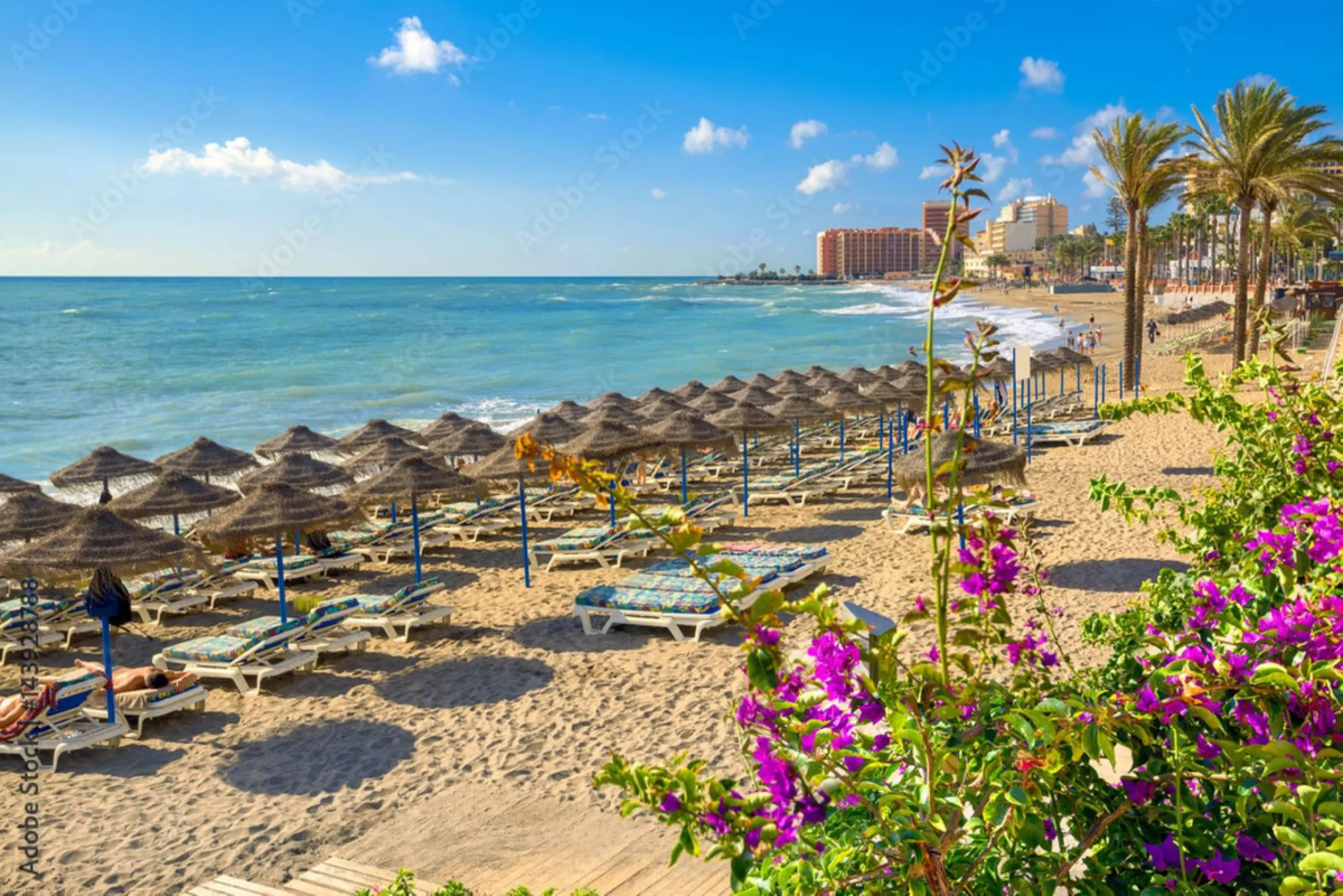 100M FROM THE BEACH, SEAVIEWS & PANORAMIC VIEWS ! NEXT TO THE MARINA OF BENALMADENA