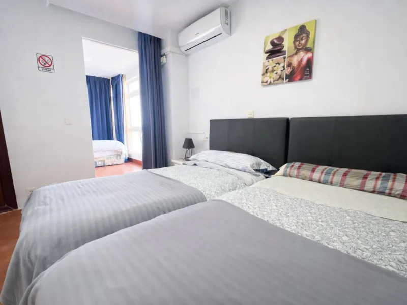 100M FROM THE BEACH, SEAVIEWS & PANORAMIC VIEWS ! NEXT TO THE MARINA OF BENALMADENA