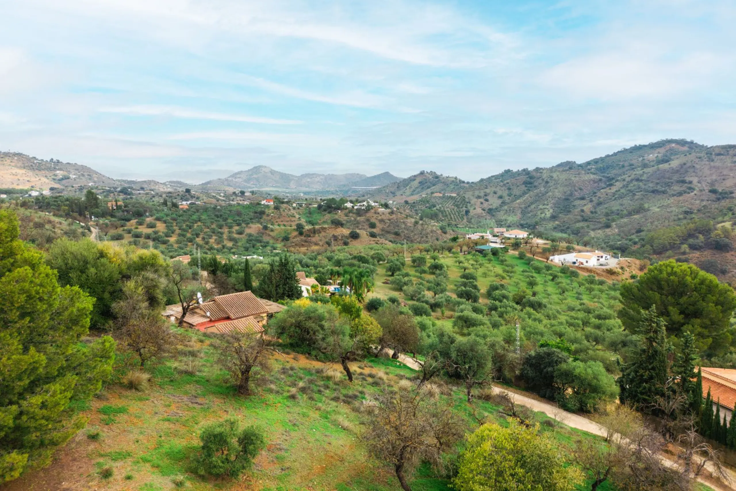 Located in the hills of Monda, this exceptional villa offers a perfect blend of nature and tranquility. The property features 4 comfortable bedrooms and 3 elegant bathrooms, making it an ideal retreat for families or those who enjoy hosting guests.