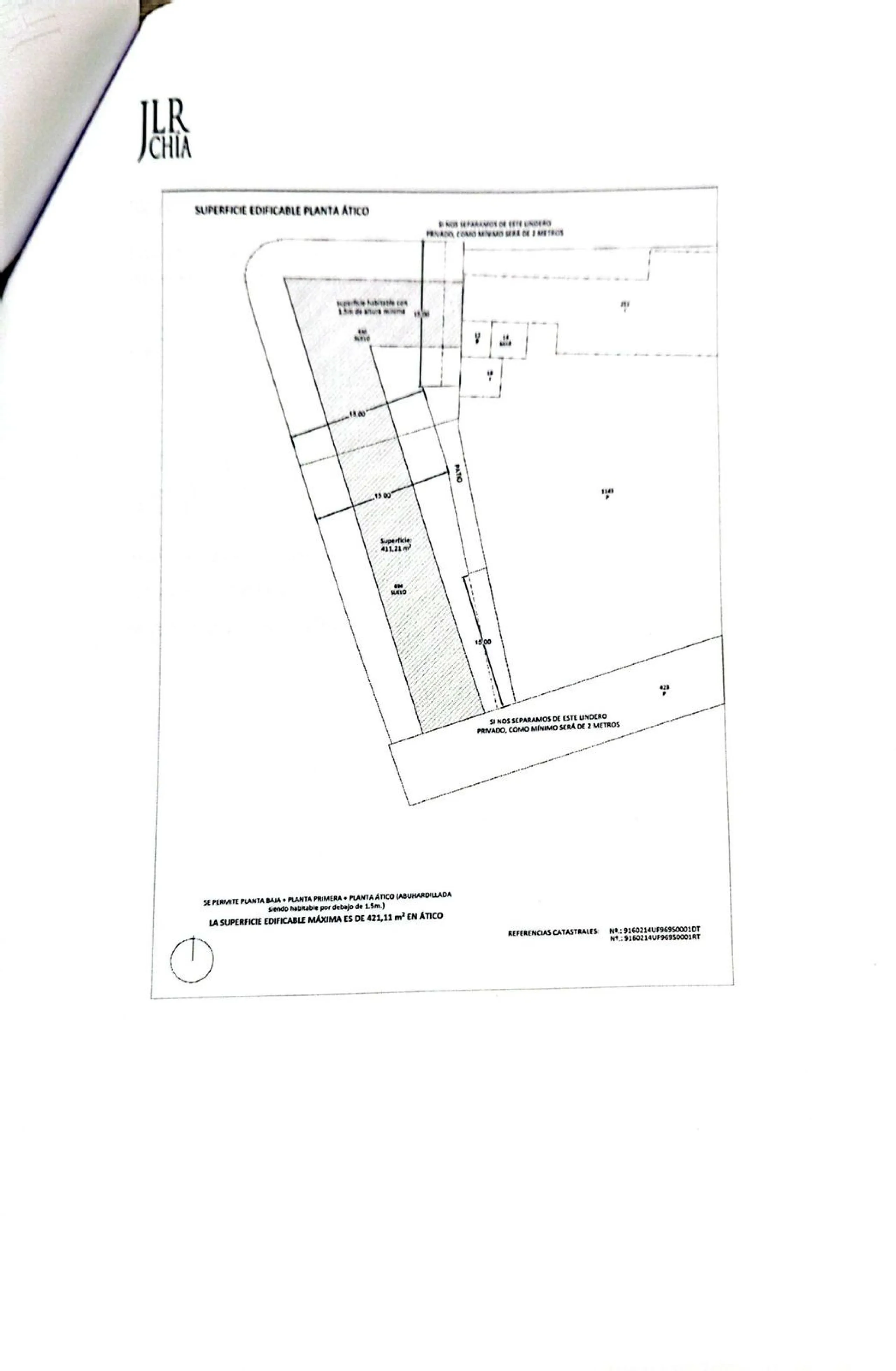 Two urban plots for sale in Almáyate with a total surface area of 945 m², marketed jointly, representing an excellent investment opportunity in a rapidly growing area of the municipality of Vélez-Málaga.