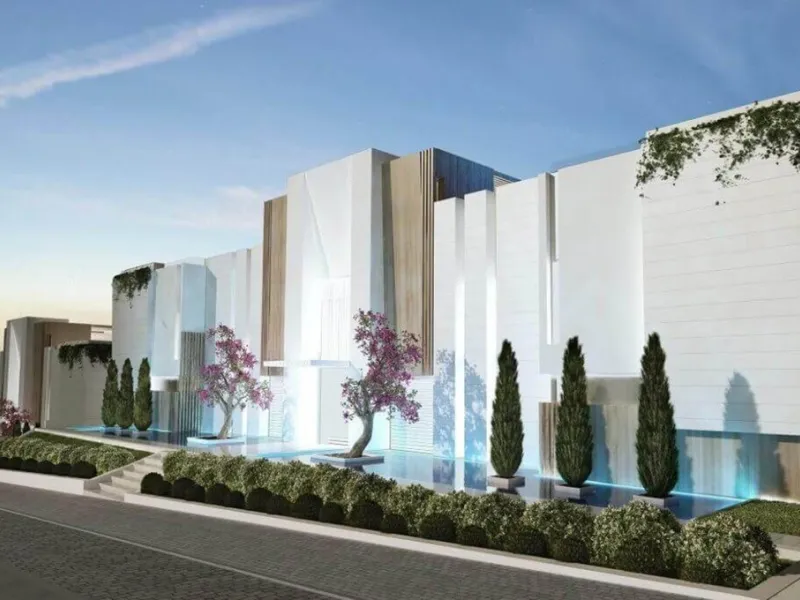 Modern three-bedroom apartment with exceptional terrace, gym, and pool area.