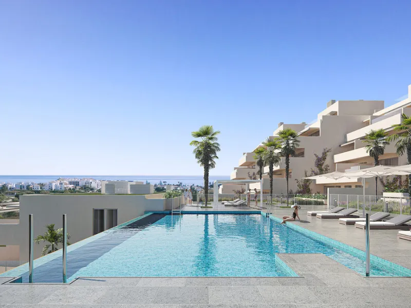 Experience modern coastal living in this brand-new 2-bedroom, 2-bathroom apartment located in the prestigious Isea Estepona development, where contemporary design, comfort, and lifestyle amenities come together in a prime Mediterranean setting.