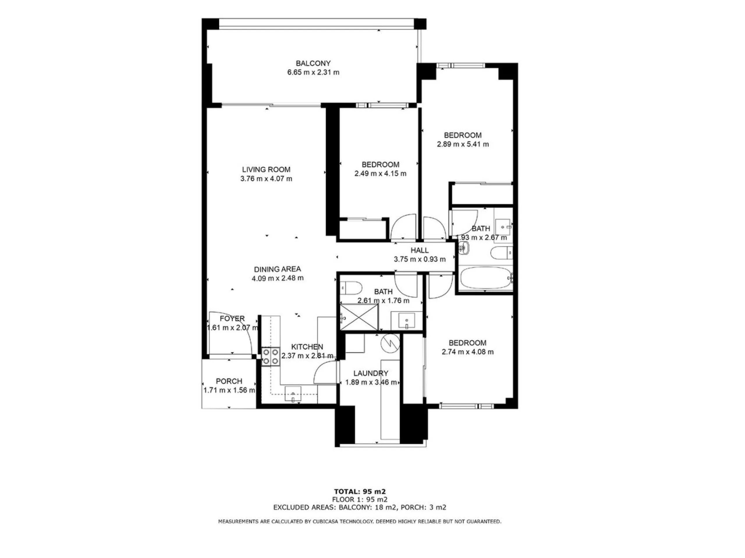 Modern apartment in prime location with tourist license