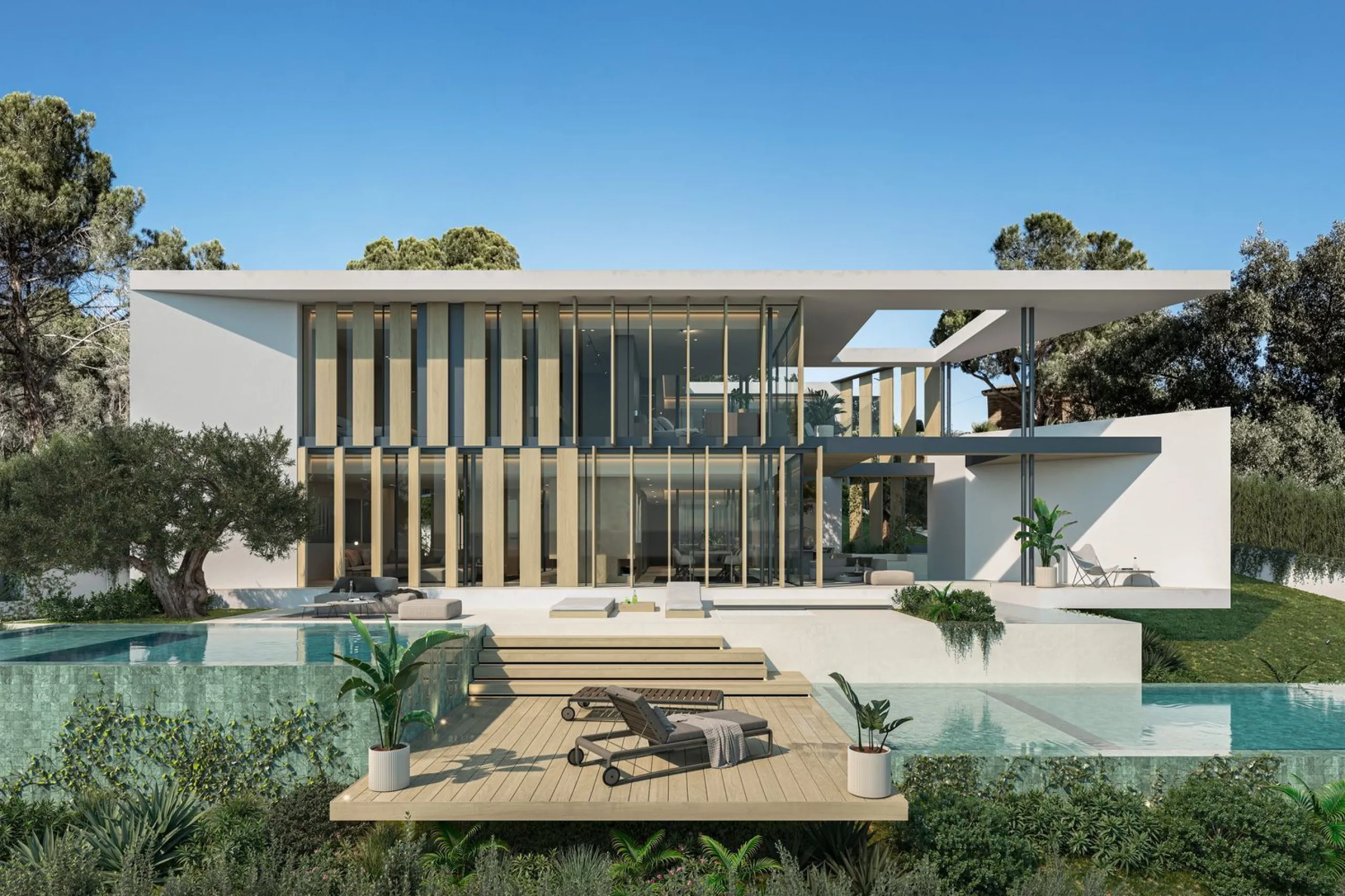 Luxe-Villa in Neubau in Premia de Dalt, Barcelona
