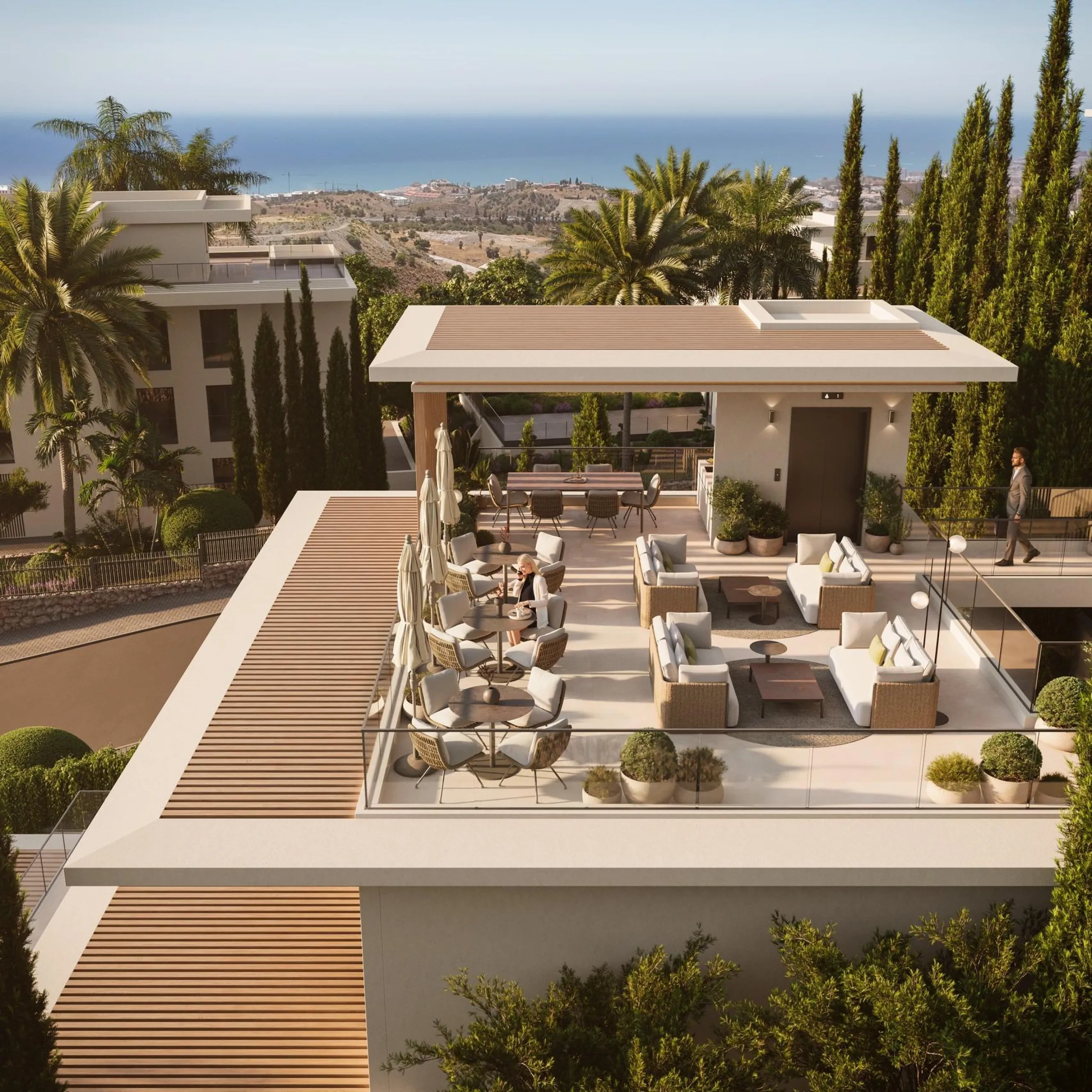 Luxury New-Build Residences with Panoramic Sea Views in Buenavista, Mijas - Costa del Sol& & Exclusive Modern Living Above the Mediterranean& Discover an extraordinary new residential development in Buenavista, Mijas, just minutes from the golden