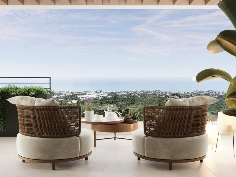 Luxury New-Build Residences with Panoramic Sea Views in Buenavista, Mijas - Costa del Sol& & Exclusive Modern Living Above the Mediterranean& Discover an extraordinary new residential development in Buenavista, Mijas, just minutes from the golden