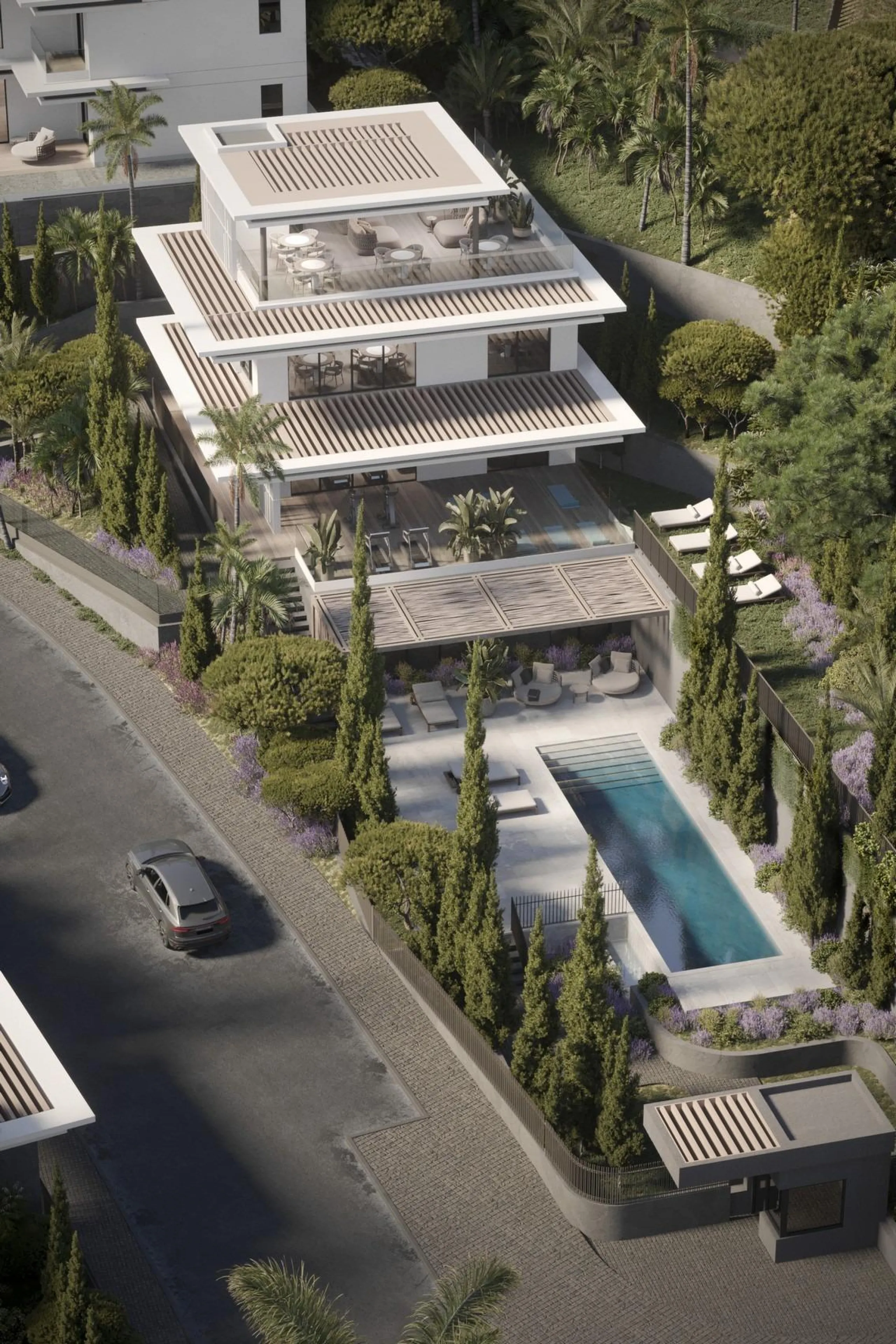 Luxury New-Build Residences with Panoramic Sea Views in Buenavista, Mijas - Costa del Sol& & Exclusive Modern Living Above the Mediterranean& Discover an extraordinary new residential development in Buenavista, Mijas, just minutes from the golden