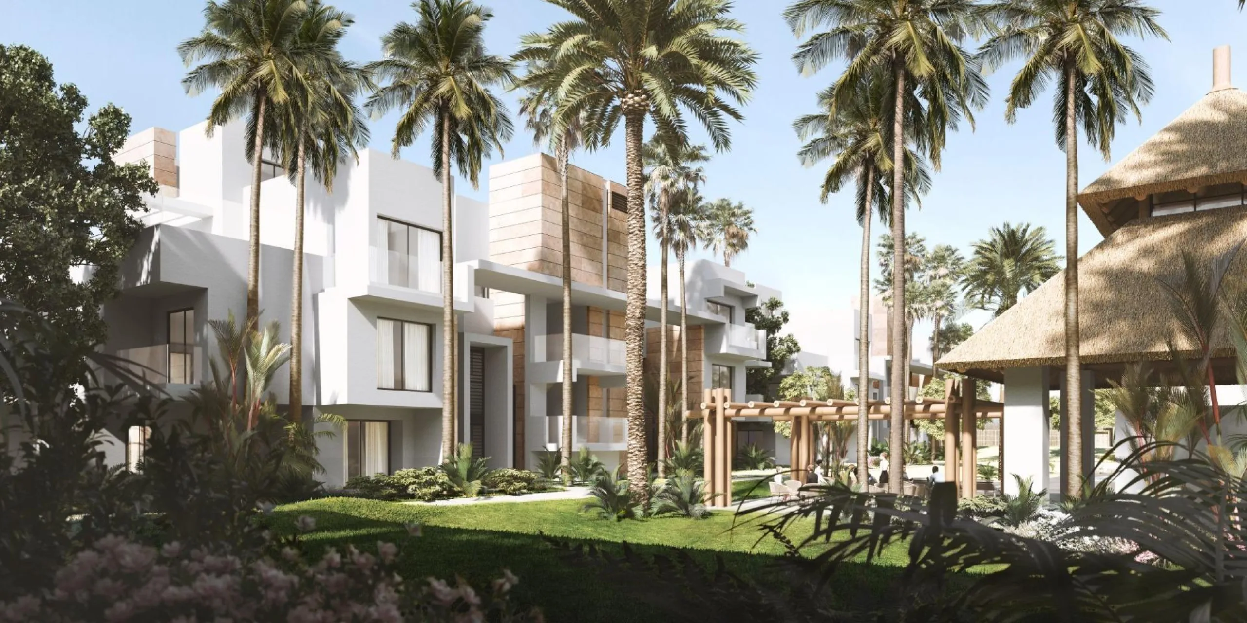 NEW BUILD RESIDENTIAL COMPLEX IN ESTEPONA& & New Build Luxury residential complex in Estepona.& & Residential complex consist of 140 exclusive bungalow apartments with 2 - 3 bedrooms and penthouses with 3 - 4 bedrooms set in a tropical, gated 
