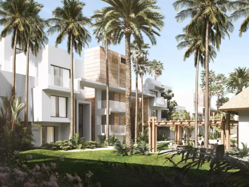NEW BUILD RESIDENTIAL COMPLEX IN ESTEPONA& & New Build Luxury residential complex in Estepona.& & Residential complex consist of 140 exclusive bungalow apartments with 2 - 3 bedrooms and penthouses with 3 - 4 bedrooms set in a tropical, gated 