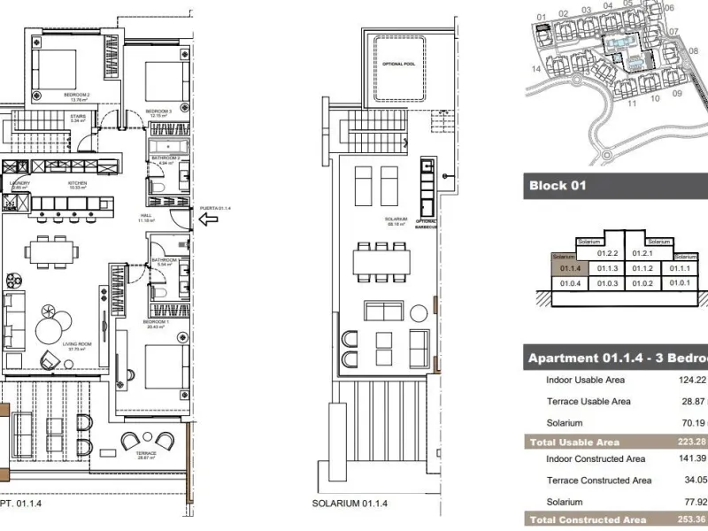NEW BUILD RESIDENTIAL COMPLEX IN ESTEPONA& & New Build Luxury residential complex in Estepona.& & Residential complex consist of 140 exclusive bungalow apartments with 2 - 3 bedrooms and penthouses with 3 - 4 bedrooms set in a tropical, gated 