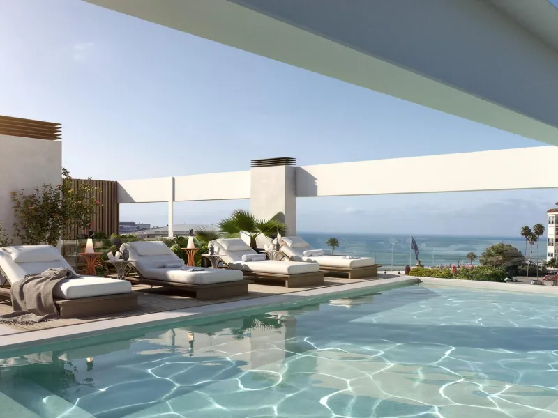 Boutique New Build Apartments in the Heart of Estepona Costa del Sol& & Exclusive Residential Building with Only Four Homes& This beautiful new build residential project consists of just four exclusive homes located in a privileged urban setting 