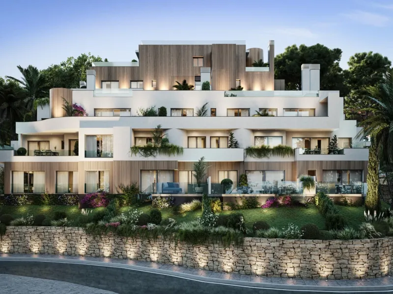 Luxury New Build Apartments and Penthouses in Rio Real Marbella Near the Beach& & Contemporary Homes in One of the Most Exclusive Areas of Marbella& This unique new build development consists of only 16 exclusive residences with 2 and 3 bedrooms,