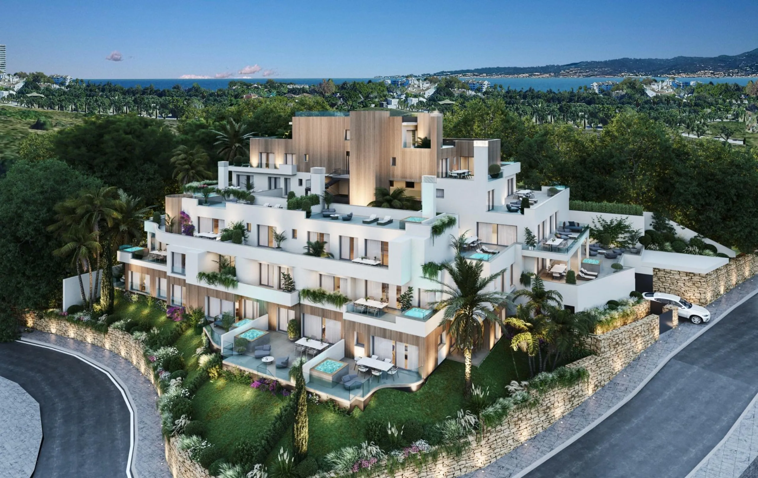 Luxury New Build Apartments and Penthouses in Rio Real Marbella Near the Beach& & Contemporary Homes in One of the Most Exclusive Areas of Marbella& This unique new build development consists of only 16 exclusive residences with 2 and 3 bedrooms,