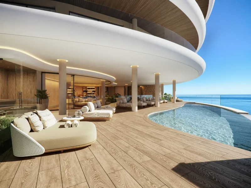 Luxury Sea View Apartments 100 m from the Beach in Carvajal, Fuengirola& & Contemporary Design and Coastal Tranquility& This exclusive new development of 44 luxury homes is located in Carvajal, Fuengirola, just 100 m from the beach. Designed to b