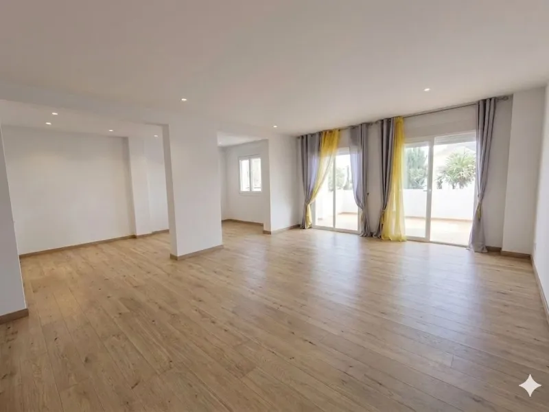 Apartment - Ground Floor Apartment в продаже в Mijas, Málaga. В доме 2 спален и 2 ванных комнат. Площадь дома 131 м². Площадь участка 166 м²
